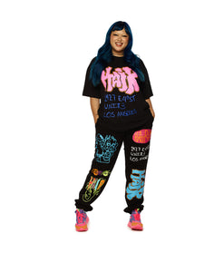 Black Major Sweatpants