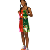 Pink/Green Clear Pocket Apron