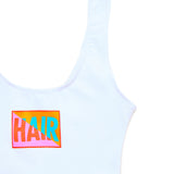 White Major Sports Bra