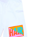 White Major Bike Short