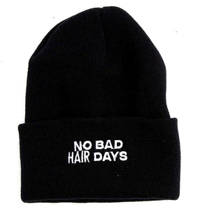 No Bad Hair Days Beanie
