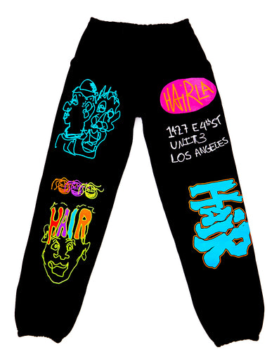 Black Major Sweatpants