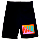 Black Major Bike Short